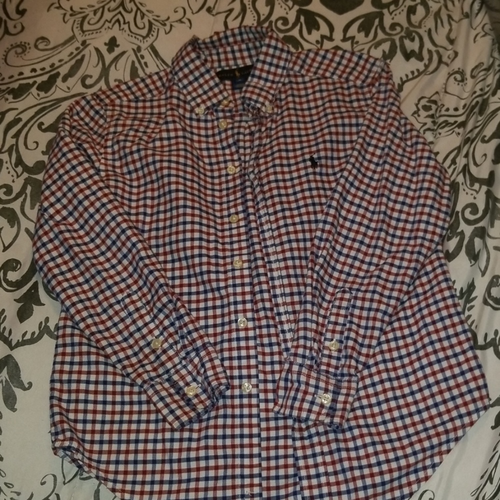 2 Boys Ralph Lauren button down shirts